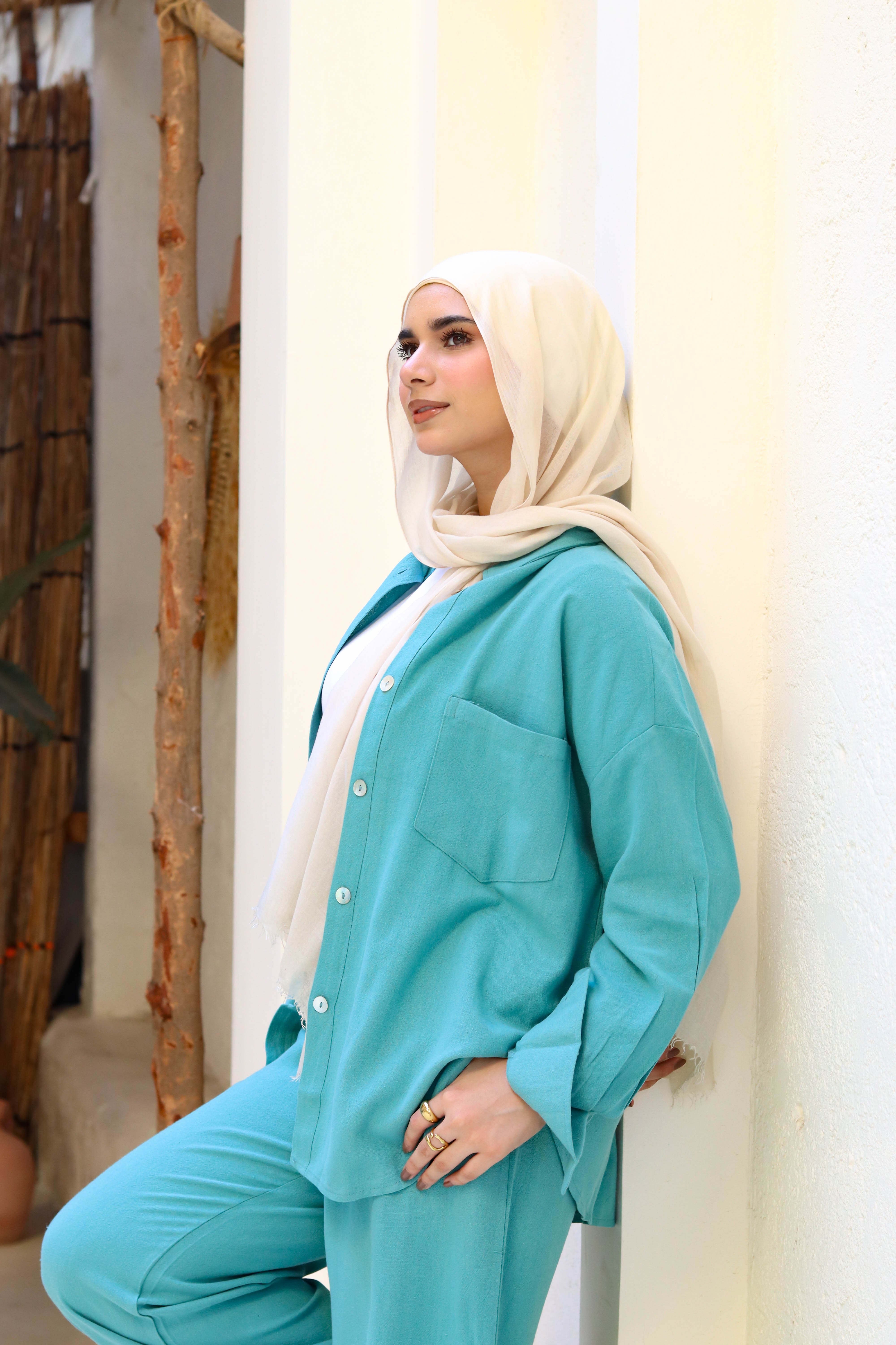 Cotton Linen Set In Torques