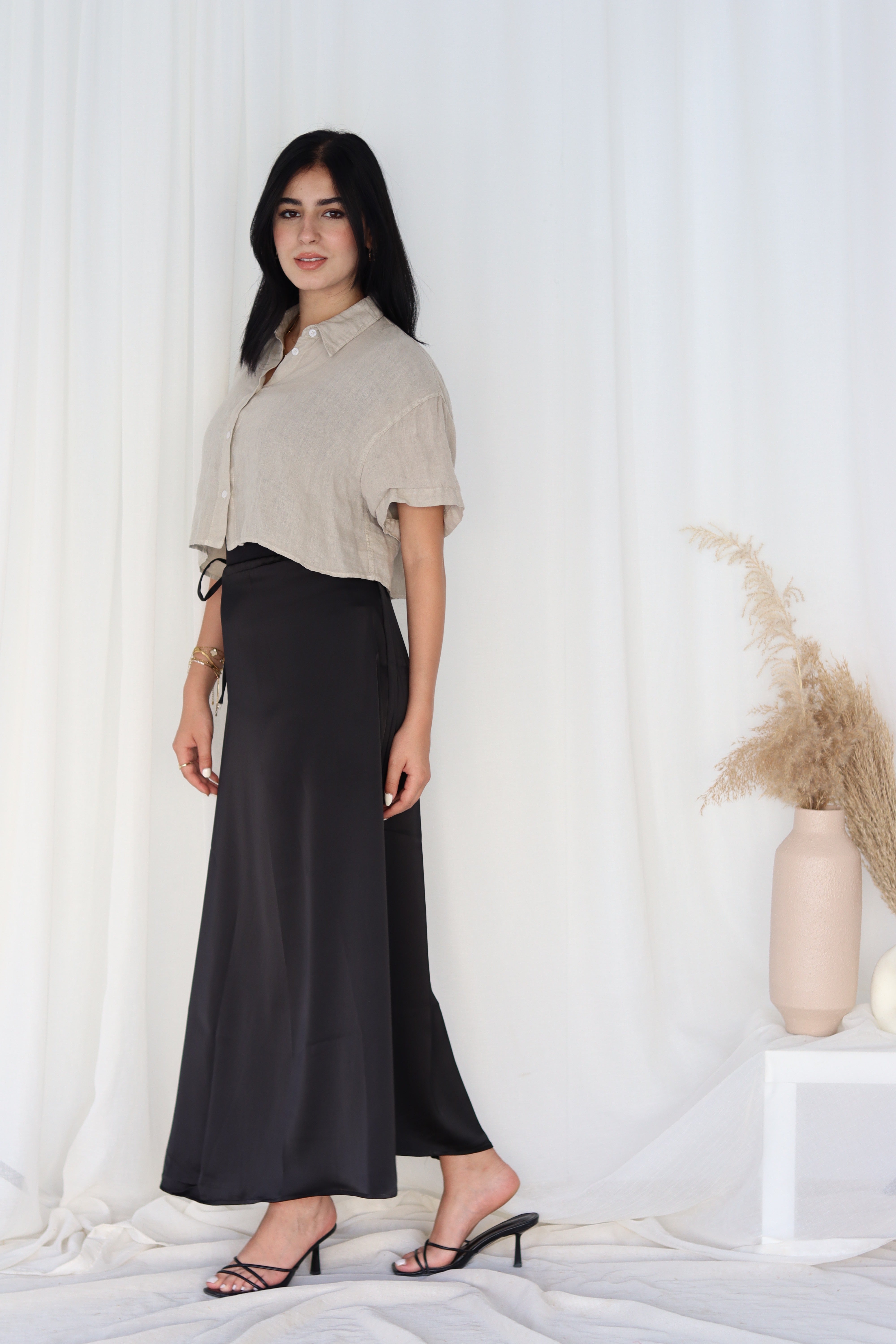 Satin Skirt