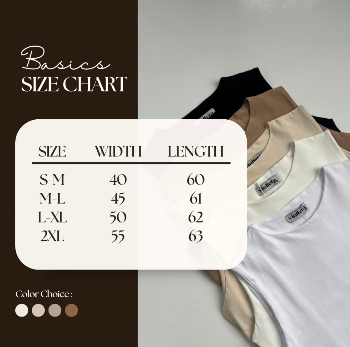 Full sleeve basic in chocolate brown